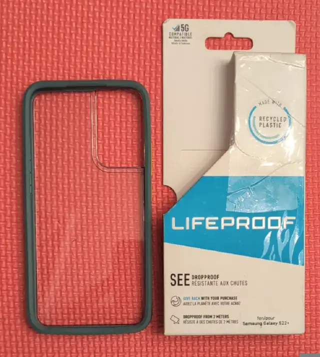 LifeProof See Series Case ONLY Samsung Galaxy S22+ ZEAL Grey in Cell Phone Accessories in City of Toronto - Image 10