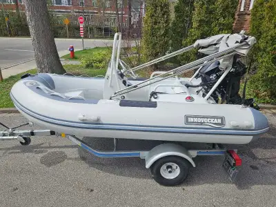INNOVOCEAN ALC 310 Aluminum Rigid Inflatable Boat Year purchased new 2025 Center Console Model TOHAT...