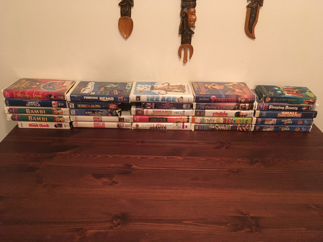 25 Kids/Disney VHS Movies in CDs, DVDs & Blu-ray in Charlottetown