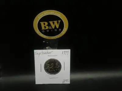 1999 Canada September 25 Cents Coin, View more