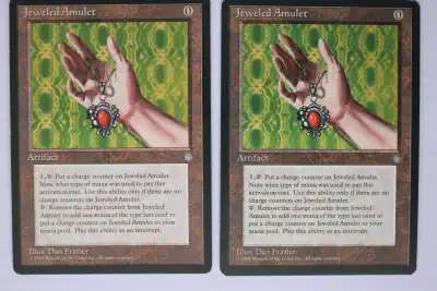 Vintage MTG Ice Age 2x Jeweled Amulet Lightly Played - Uncommon, View more