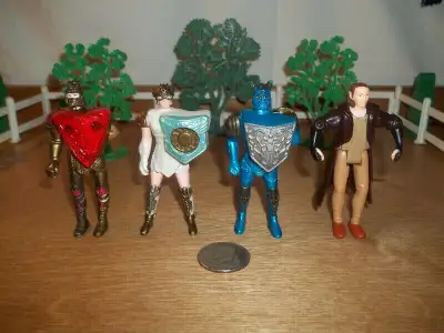 4 Saban Mystic Knight warrior actions figure, View more