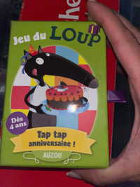 Le loup jeu pour enfants tap tap anniversaire neuf 