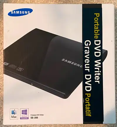 Samsung DVD Writer (Almost New) Model-SE-208DB/TSBS With Data Cable Asking Price $ 25- (Pickup from...