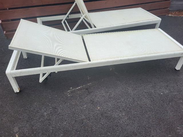 Outdoor Aluminum Lounge Chairs in Patio & Garden Furniture in Gatineau - Image 3