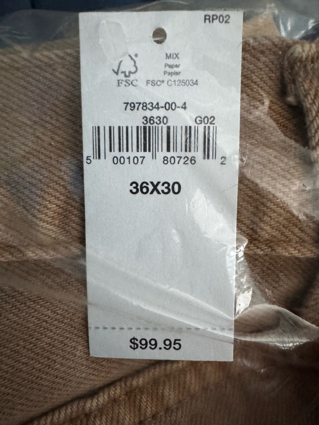 Men’s Gap Khaki Bootcut Jeans 36 x 30 in Men's in St. Albert - Image 4