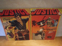 2 livres de collection de " Dr. Justice " # 19 et 22