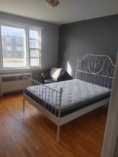 one room in two bedroom apartment. The room is being rented out to one person only . You must be pet...