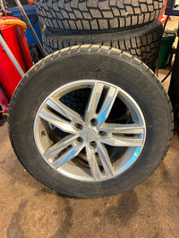245/60/18 Cooper Evolution winter tires and wheels