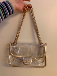Like New, Clear Purse, $30, firm