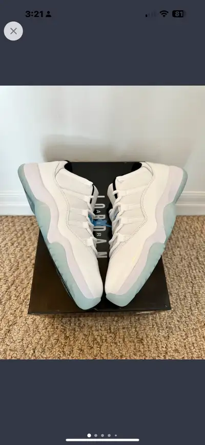 Jordan 11 LOW LEGEND BLUE - Size: 10.5 - Condition: DeadStock - Price: $ 340 . . . #ottawa #shoes #s...