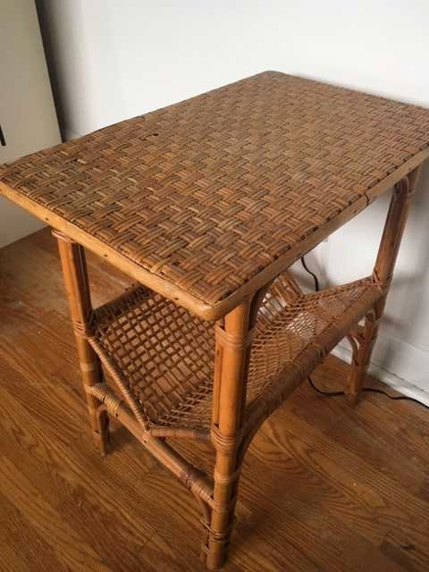 Wicker side table in Other Tables in Mississauga / Peel Region