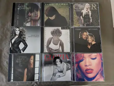9 Female vocalist CD's. All 9 for $5.00., View more