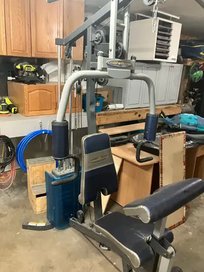 I have a competitor all in one gym set for sale hundred dollars call or text 403 -86six-9478
