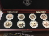 The 75th      Anniversary of D-Day proof coin collection