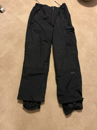 R&b size xl men’s snowboard pants black 