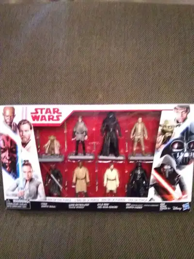 This Star Wars Era of the Force box set has 8 3.75 inch action figures from different periods in the...