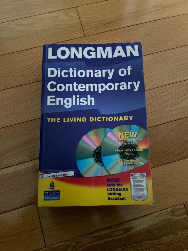 Longman dictionary of contemporary English  dans Manuels  à Lévis