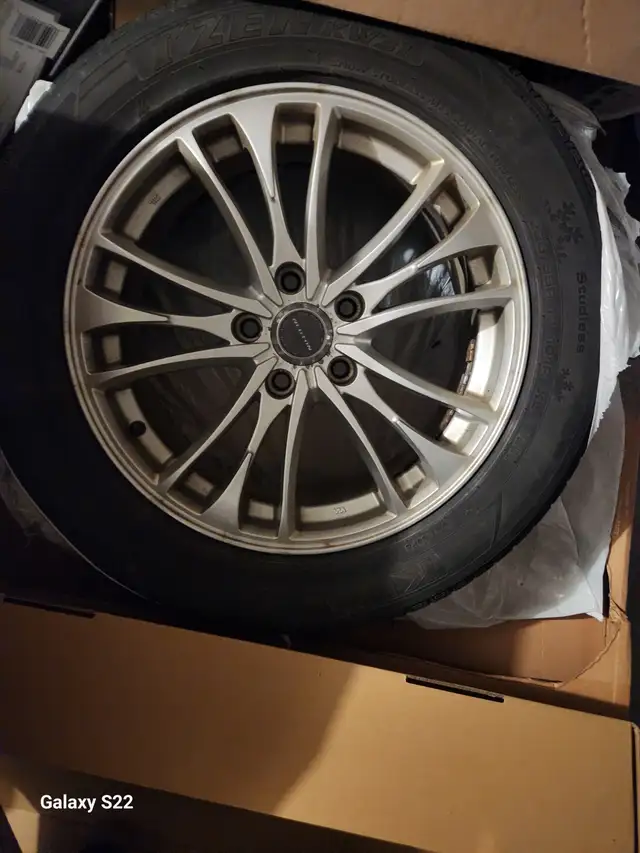 WINTER RIMS & TIRES.  225/55R 17inch for Infiniti Q50!! in Tires & Rims in Markham / York Region - Image 5