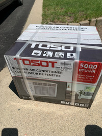 Brandnew Tosot 5,000 BTU Window Air Conditioner, Manual Control