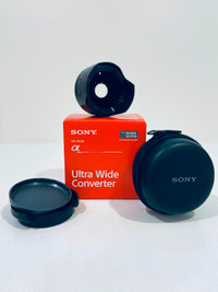Sony Ultra-Wide Converter for SEL20F28 and SEL16F28 E-mount Lens