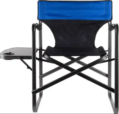 3 NEW RED MOUNTAIN VALLEY Director's Chair with Folding Tables, 1 x High Tall Back & 2 x Lower Wider...