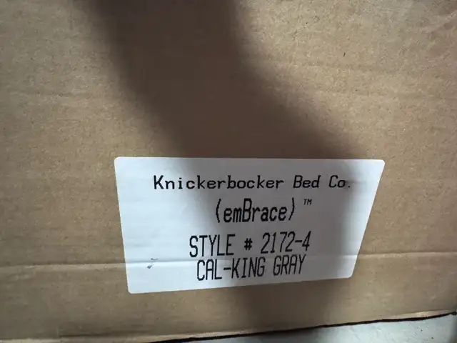 California king size bed frame  in Beds & Mattresses in Delta/Surrey/Langley - Image 6