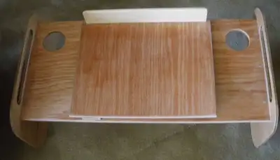 Handmade Breakfast/ Reading in Bed Table, View more