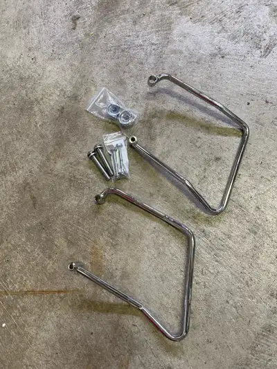 Harley Davidson Sportster Saddlebag Braces
