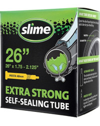 Slime 30084 Bike Inner Tube with Slime Puncture Sealant, 26"