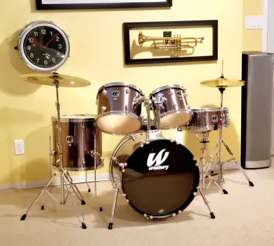 COMPLETE DRUM SET Westbury by Pearl SUPER CLEAN!, View more