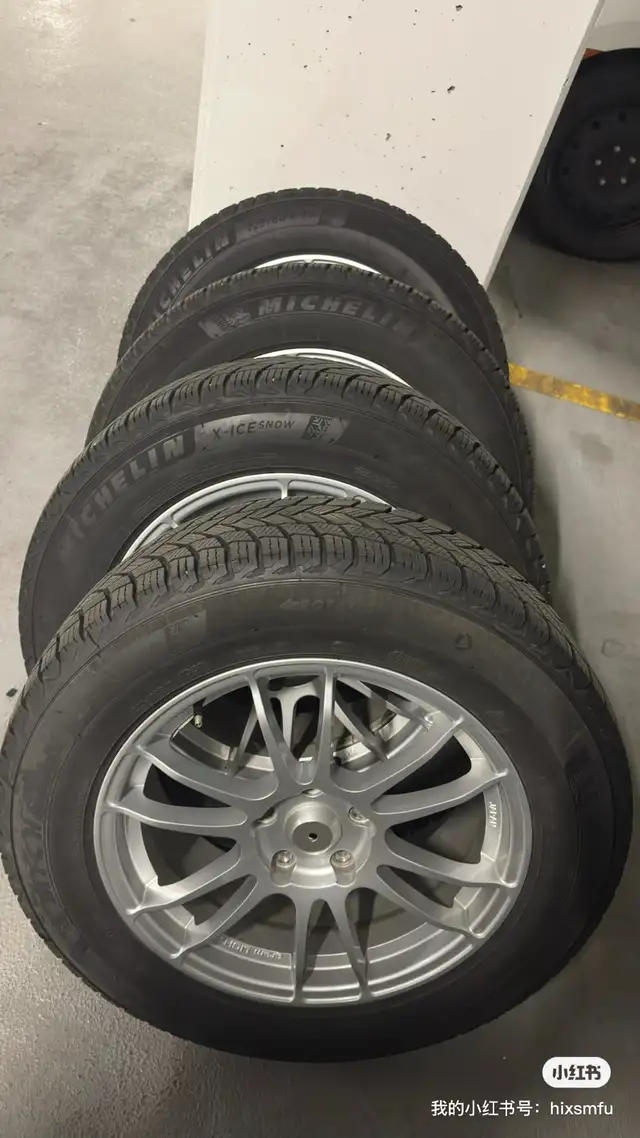 Michelin X-Ice Snow 225/60R17 Winter Tires with Alloy Rims in Tires & Rims in Ottawa - Image 2