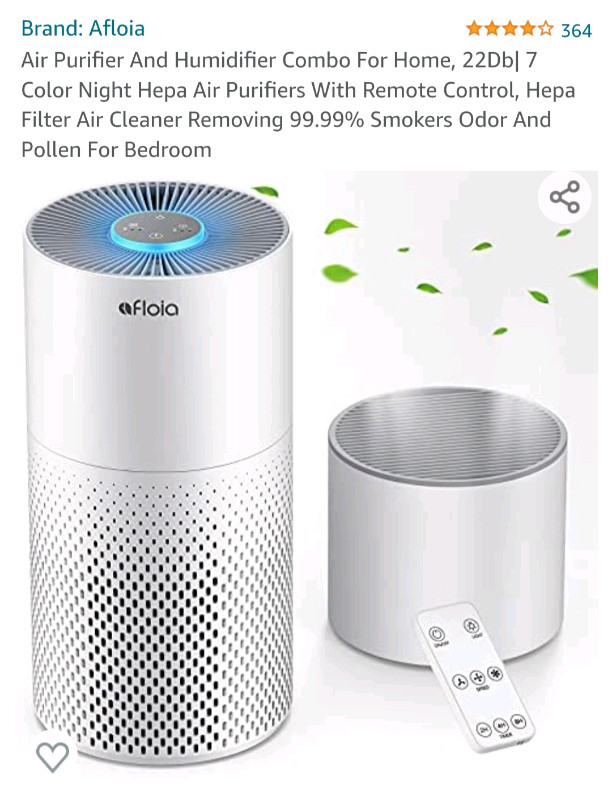 Air Purifier And Humidifier Combo in Heaters, Humidifiers & Dehumidifiers in Oakville / Halton Region - Image 4
