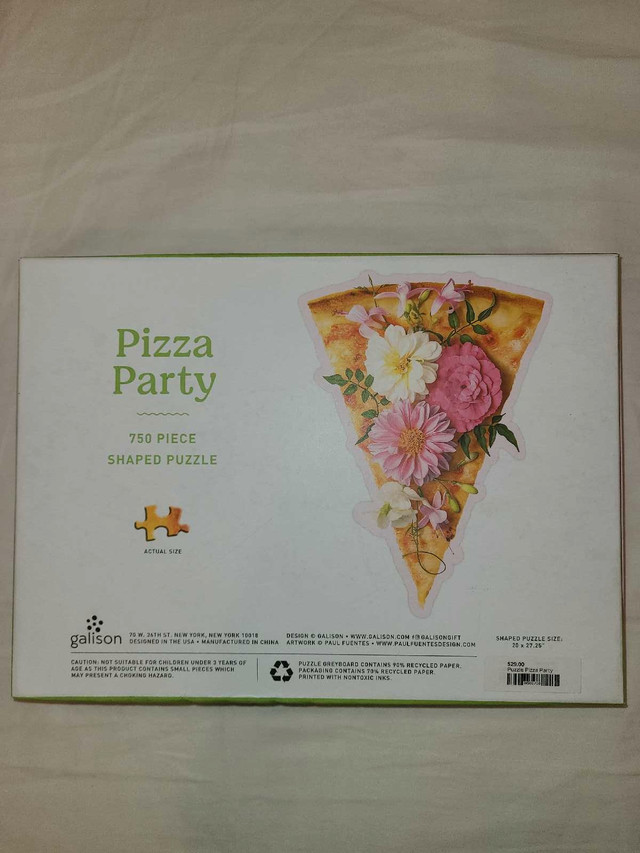 Pizza Puzzle in Hobbies & Crafts in Winnipeg - Image 2