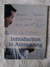 Introduction To Accounting Textbook