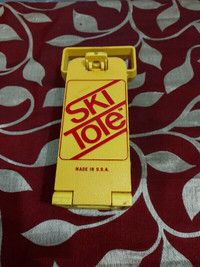 SKI Tote Carrier, ski bag separator rubber holder handle skies