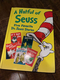 1996 Dr Seuss hatful of Seuss hardcover book collection 