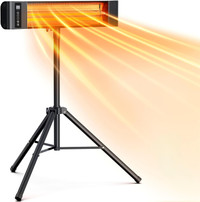 VAGKRI Electric Wall Heaters with Tripod