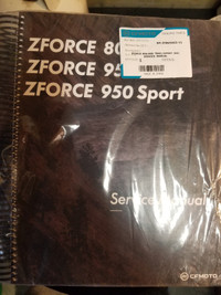 Cfmoto Zforce gen 2 service manual