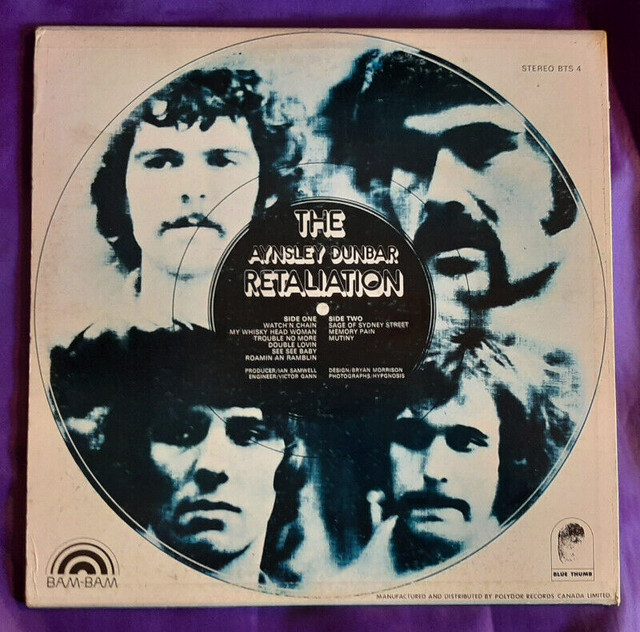 Aynsley Dunbar Retaliation-(same) 1968 in CDs, DVDs & Blu-ray in Oshawa / Durham Region - Image 2