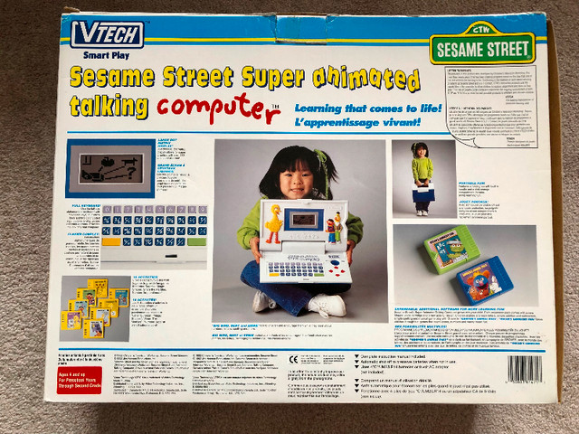 VTech Electronic Sesame Street Big Bird Computer in Toys & Games in Hamilton - Image 4