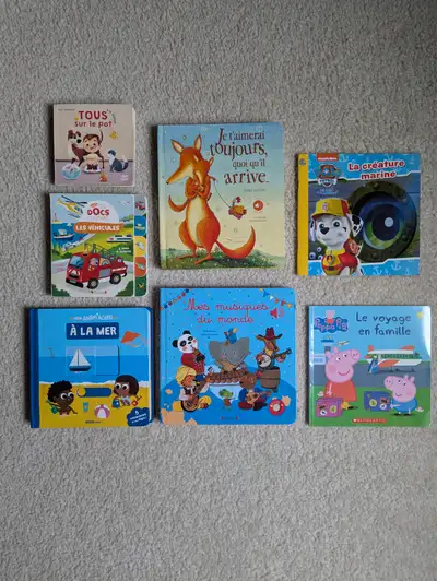 English & French Books For Kids - used, View more