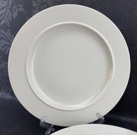 Alessi Sottsass White Porcelain Dinner Plate 1993