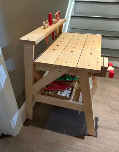Melissa & Doug Wooden Workbench, View more