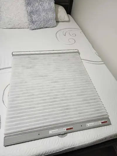 Hunter Douglas honeycomb blinds that I planned to use for my kitchen window but it was unfortunately...
