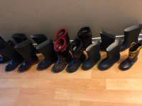 Rubber boots size 1 to 8 $10 - $15