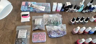 Nail Supply Kit, Gels and UV Lamp, View more