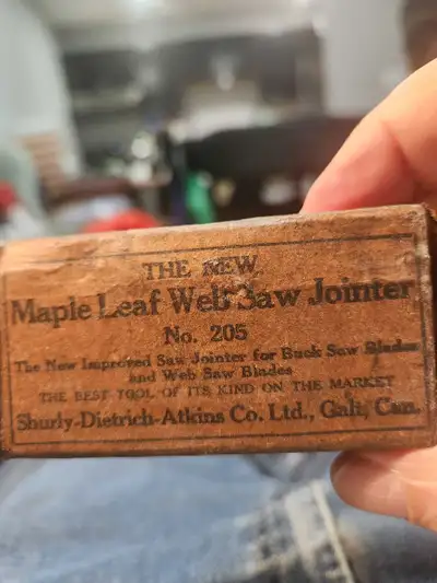 Maple Leaf Web Saw Jointer, View more