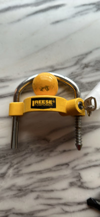 Reese trailer coupler lock