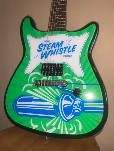 Vintage Steamwhistle Epiphone Electric Guitar MINT condition, View more